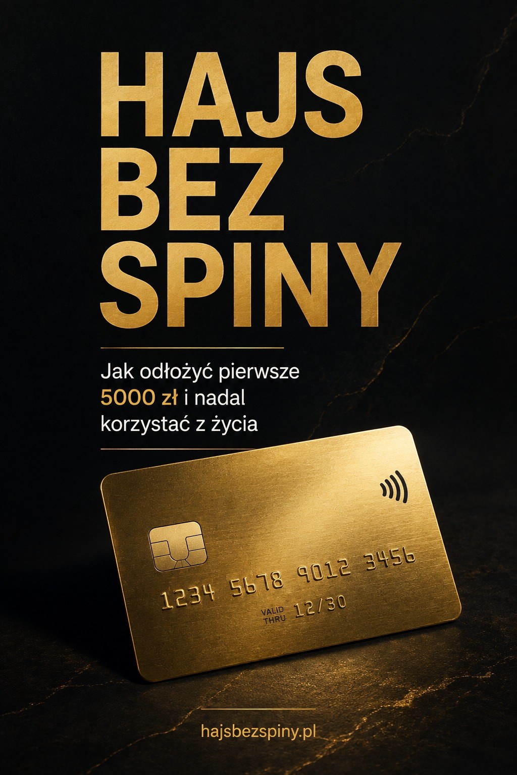 Okładka ebooka Hajs bez spiny